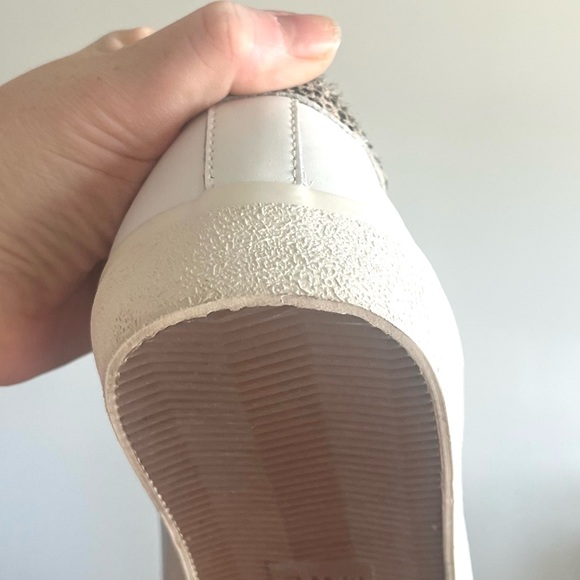 Madewell sidewalk Low-top sneaker in leather & Calf Hair Wave edition - Picture 9 of 14